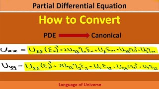 What is Canonical Form  PDE [upl. by Rudin]