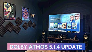 Home Theater Update Dolby Atmos 514 Setup Switched from Klipsch to Bower and Wilkins [upl. by Lipp276]