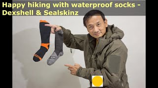 Happy hiking with waterproof socks  DEXSHELL amp SEALSKINZ [upl. by Carbone]