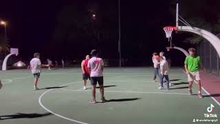 Highlights of 4V4 basketball Palm Coast Florida Holland Park ￼with music [upl. by Oinotnas305]