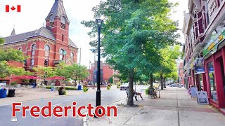 FREDERICTON New Brunswick Canada 🇨🇦 Travel [upl. by Adnilec]