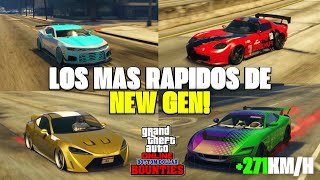 LOS VEHICULOS MAS RAPIDOS DE GTA 5 ONLINE EN NEW GEN ACTUALIZADO OCTUBRE 2024 [upl. by Rudin81]