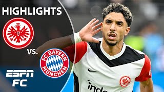 Eintracht Frankfurt vs Bayern Munich  Bundesliga Highlights  ESPN FC [upl. by Inar]