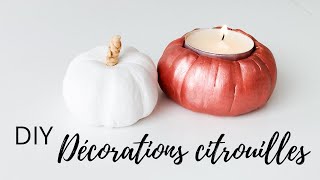 DIY  Citrouilles Décoratives Faciles – Idées Créatives pour l’Automne [upl. by Yelyac]