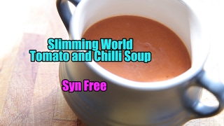 EASY Slimming World Soup  Tomato and Chilli  SYN FREE [upl. by Nerrat]