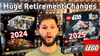 Huge Changes May LEGO Retirement List Update [upl. by Eelsnia752]