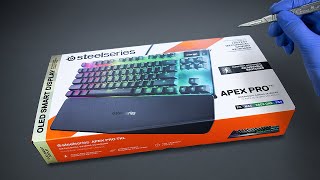 SteelSeries Apex Pro TKL Mechanical Gaming Keyboard Unboxing  ASMR [upl. by Osy]