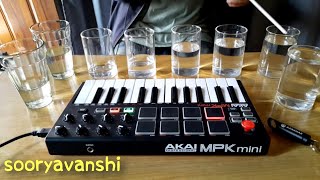 Sooryavanshi theme  Played on drinking glasses [upl. by Bran]