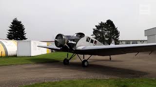 Nachbau des Flugzeugklassikers „Junkers F13“ in Ganderkesee zu Gast [upl. by Fesuoy]