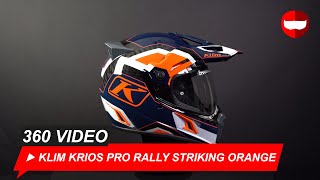 Klim Krios Pro Rally Striking Orange  ChampionHelmetscom [upl. by Junno43]