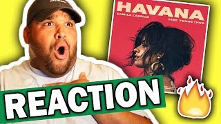 Camila Cabello ft Young Thug  Havana REACTION [upl. by Hairahcaz]