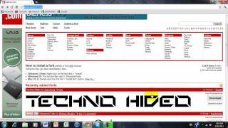 How To Download Cool Fonts For Free [upl. by Norha]