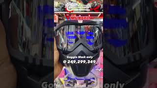 tamrakar autoparts goggle face mask for bikers [upl. by Nylloh71]