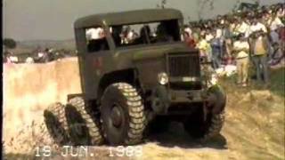 Salon du poids lourd 4x4 circuit du ravin Juin 1988 part1 [upl. by Eniaj]