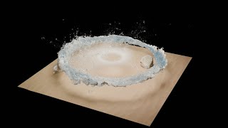 Water Vortex┃Blender Animation [upl. by Airtal]