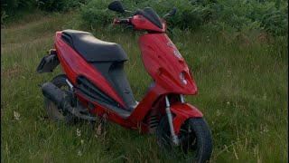 Malaguti f12 100cc — Ride [upl. by Nibor135]