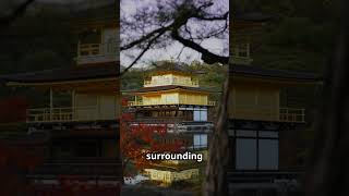 🏯 Kinkakuji Kyoto’s Stunning Golden Pavilion Unveiled ✨scenery travel factshiddendestinations [upl. by Sublett]