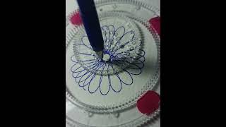 spirograph art design  shorts [upl. by Ardiek]