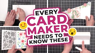 10 Different Card Folds Every Card Maker Should Know [upl. by Eelik279]