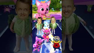 Pink Fong Exe VS Inside Out 2VS Coffin Dance Tiles Hop viral song trending shorts [upl. by Flanigan466]