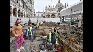 Archeologia gli scavi in Piazza San Marco  Sara Bini [upl. by Emlen]