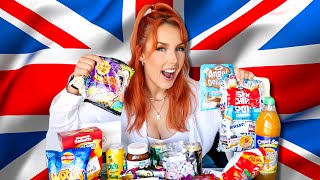 AUSTRALIAN TRIES BRITISH SNACKS [upl. by Damiano]