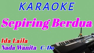 Sepiring BerduaKaraoke Lagu DangdutIda LailaNada Wanita [upl. by Siegfried]