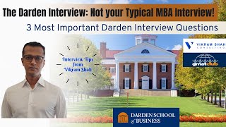 How to Ace your Darden Virginia MBA Admissions Interview  MBA Interview Series EP2 [upl. by Kilian]