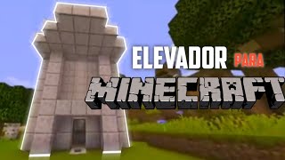 como HACER un ELEVADOR en MINECRAFT shorts [upl. by Luci]