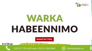 Warka Habeenimo ee Radio Beerlula 21112024 ka Bilaal Daahir Waneey [upl. by Siramaj]