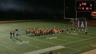 101824 Tenafly Varsity Football vs Dickinson  Senior Night [upl. by Aikaz]