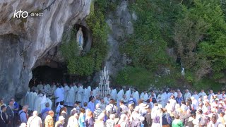 Messe de 10h à Lourdes du 4 juillet 2024 [upl. by Ardelis]