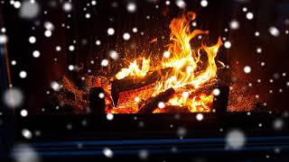 rumore fuoco e tempesta di neve  rumore bianco  ASMR  8 ore [upl. by Ylram785]