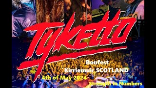 Tyketto live at Bonfest Kirriemuir 4th May 2024 Strength in Numbers [upl. by Tedra782]