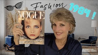 BLAST to the PAST with 1984 VOGUE Magazine WalkThru softspoken asmr [upl. by Doralynne]