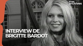 Brigitte Bardot  son interview avec Sélim Sasson en 1969  RTBF Archives [upl. by Chin40]