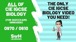 ALL of CIE IGCSE Biology  The ONLY revision video you need  2024 onwards  0970  0610 [upl. by Sedaiuqlem293]