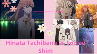 Tokyo revengers react Hinata Tachibana as Soo ae Shim Milie§ĄMÄ [upl. by Oicor]