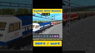 WDP4Wap4 💥😱 ts2022 trainvideo trending shorts [upl. by Rollie]