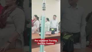 Pre vocational Training First Positionashokriwal funny [upl. by Ettelra]