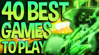 Top 40 Best Roblox Games to play when your bored December Edition [upl. by Lib]