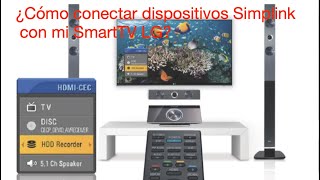 LG Servicio  Televisor  Simplink [upl. by Neroled]