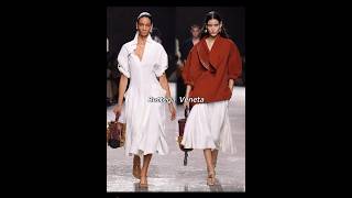 BOTTEGA VENETA SS25 runwayshowcase bottegaveneta fashion supermodels [upl. by Ted]