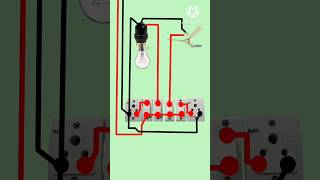 electrical fan and बल्ब wiring sorts shortsfeed shortvideo youtubeshorts [upl. by Nyleimaj]