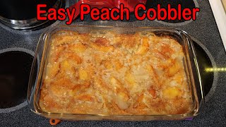 Mouthwatering Peach Cobbler  Simple Recipe For A Sweet Treat [upl. by Aihseit]