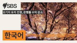 모기지 유치 전쟁 은행들 수익 감소  SBS Korean  SBS 한국어 프로그램 [upl. by Ipoillak]