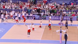 Poland vs USA Mens Volleyball Semi Final Highlights USA vs Poland Olympic Paris 2024 [upl. by Lenz]