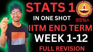 Statistics 1 in One Shot Week 112 End Term Concept amp Formulas Revision IIT Madras BS Data Science [upl. by Francisca]