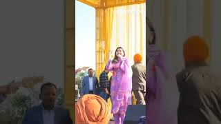 Nimrat khaira  live  Amritsar weeding show 2022  sanskarishivam [upl. by Murrah]