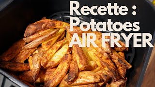 Comment faire des Potatoes au Air Fryer [upl. by Ahsyen]